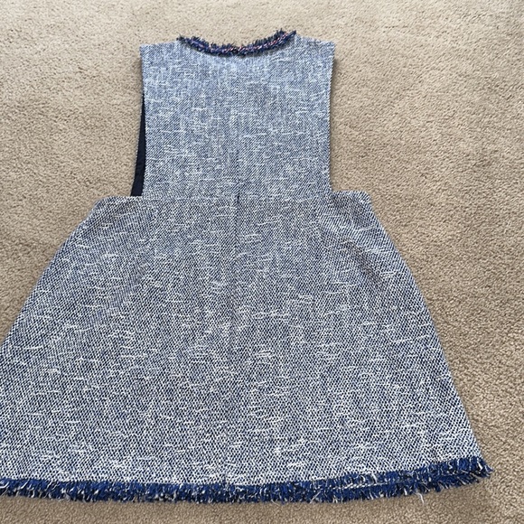 Zara blue tweed mini dress - Picture 11 of 15